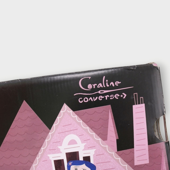 Rare NWB Converse X Coraline Chuck Taylor All Star Size US 11 Kids Laika NEW - Picture 12 of 13